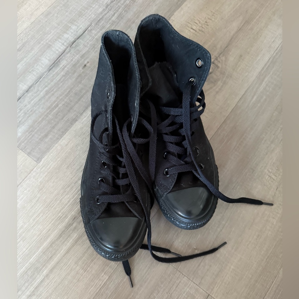 Converse Black High-Top Sneakers